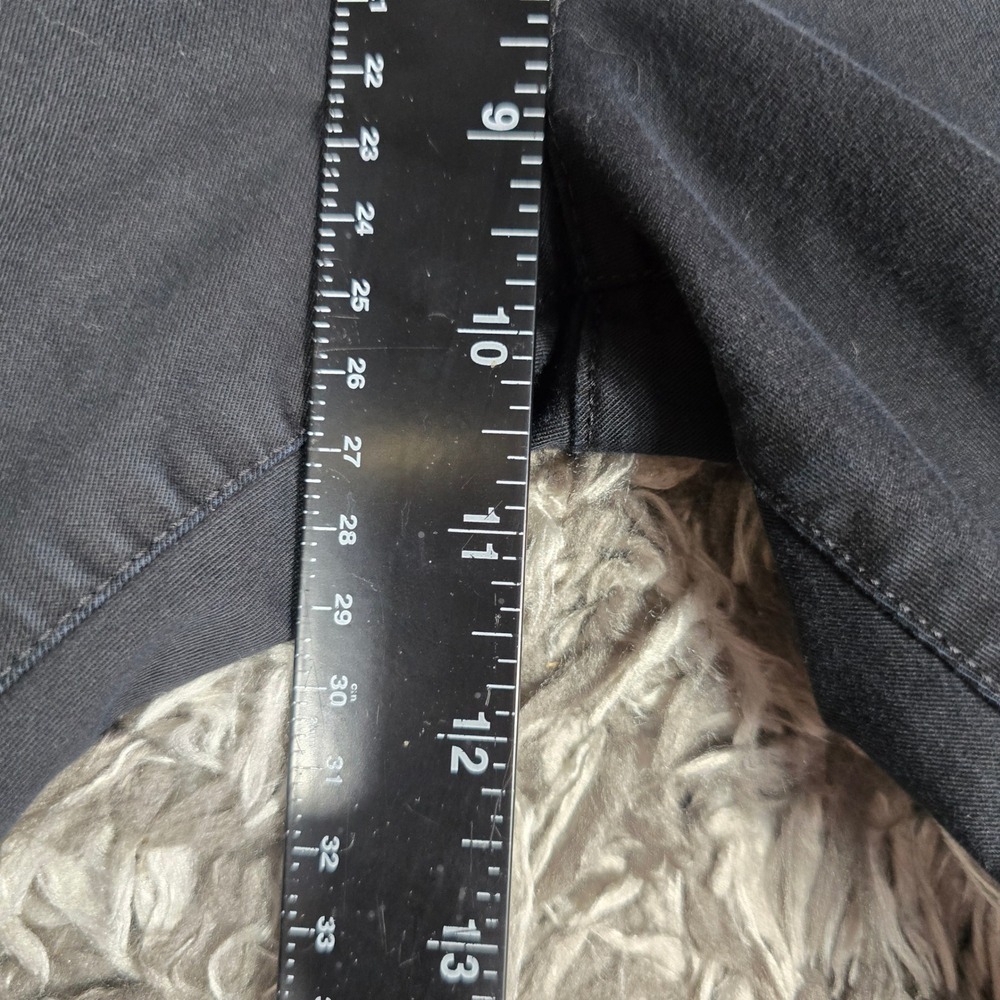 Express Mens Slim Fit Chino Pants Black 28x30 Stretch Cotton Blend Casual Work - Picture 9 of 10